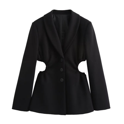 Kvinnors Blazer Modern Design Tyg 7