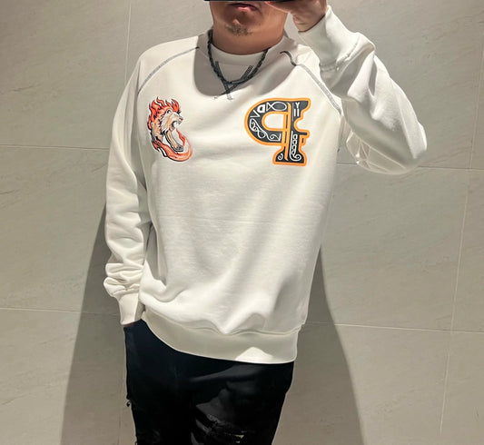 Herr Långärmad T-shirt Rundhalsad 100% Bomull-1