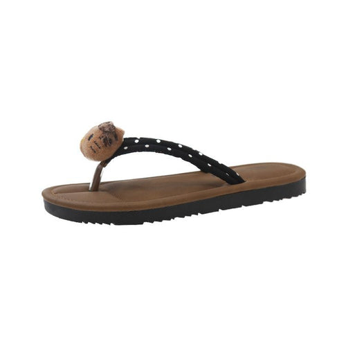 Dam Sandaler Tåavskiljare Lekfull Design Mjuk Fotbädd-1