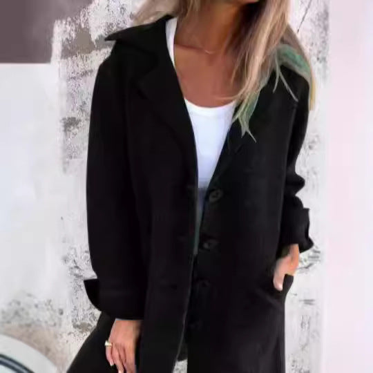 Dam Fickkardigan Långärmad Ullblandning-4