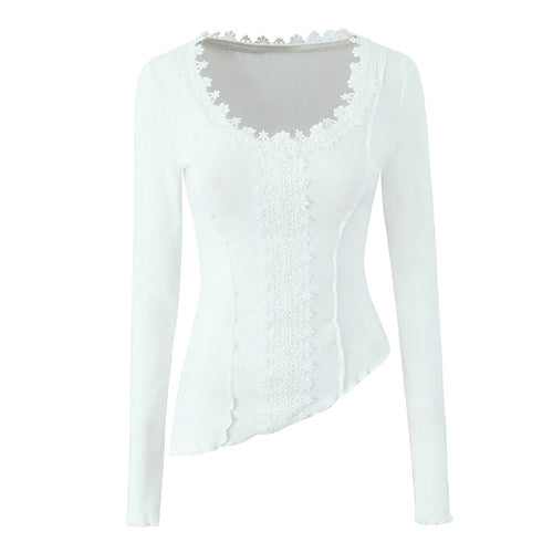 Dam V-ringad Festtopp Polyester för Elegant Look-1