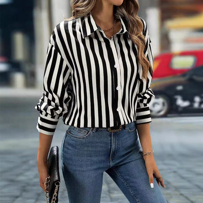 Lång Kofta Dam Långärmad Urban Stil Polyester-2