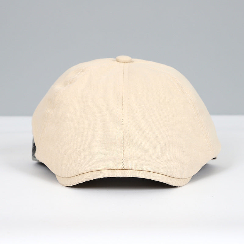 Herr Skjut Hatt Klassisk Design Bomull Polyester 2