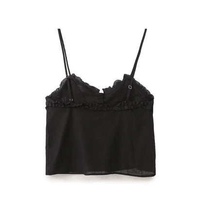 Kvinnors Festtopp med Dekorativa Knappdetaljer i Högkvalitativ Bomull-4