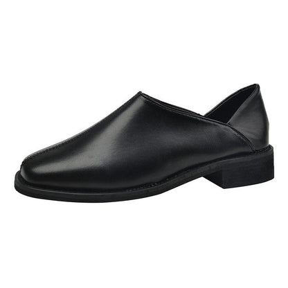 Dam Trosor Elegant Läder Bekväm Passform-3