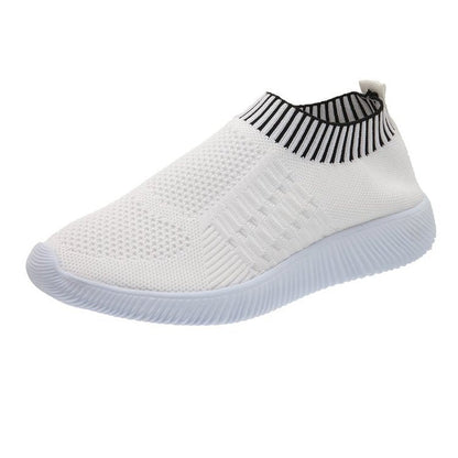 Kvinnors Slip-On Sneakers Sportig Nätmaterial 8