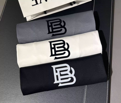 Herr T Shirt Rundhalsad i Is Silke och Bomull - Kvalitets Tränings T Shirt för Avslappnad Stil-1