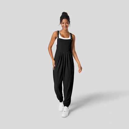 Snygga Byxor Dam Hög Midja Casual Medeltyg-4