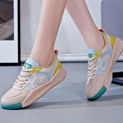 Variant image for Kvinnors Sneakers Sportiga Textil med Extra Tjock Sula-19