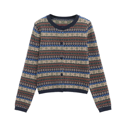 Damkofta Knappbar Design Mjukt Andningsbart Tyg-1