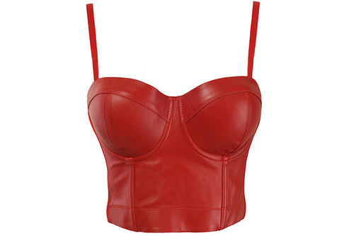 Festtoppar Dam Slim Fit Backless Spandex Crop Top-1