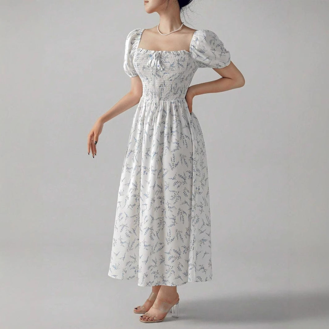Fina Dam Klänningar A-linjeformad Midi Polyester med Raglanärmar-4