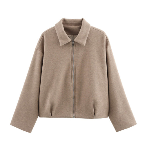 Dam Ullrock Casual Dragkedja Ullmix-1