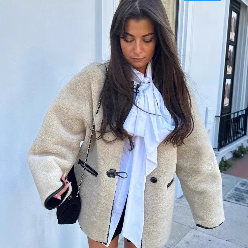 Damen-Steppjacke mit Knopfdetails und großen Taschen – weich und warm, maschinenwaschbar, erhältlich in S-XL 5