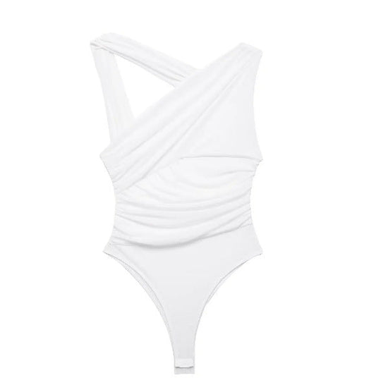 Kvinnors Badbärare Wrap-Design Mjuk Stretch 1