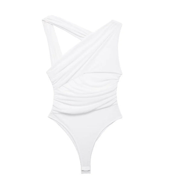 Kvinnors Badbärare Wrap-Design Mjuk Stretch 7