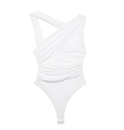 Kvinnors Badbärare Wrap-Design Mjuk Stretch 7