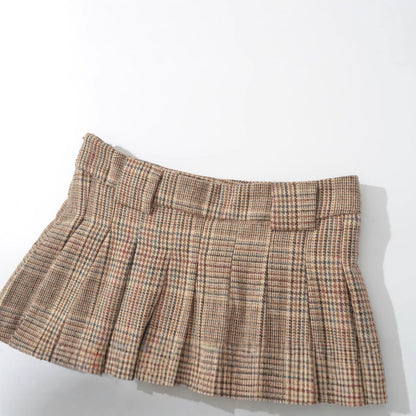 Dam Lång Kjol Veckad Polyester med Elastisk Midja-4