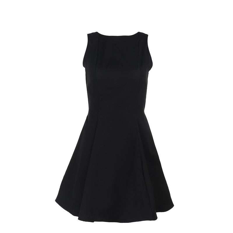 Elegant Hög Midja Klänning i Kvalitativt Tyg för Festliga Tillfällen – Mångsidig och Bekväm 6