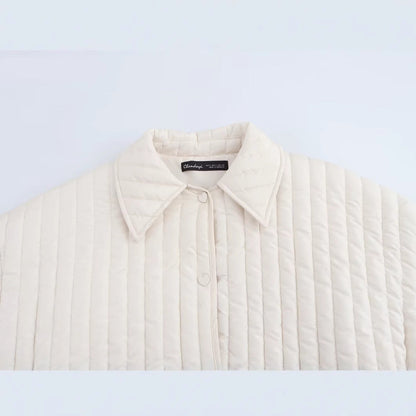 Damjacka Bomberjacka Mjuk Bomull Med Dragkedja-2