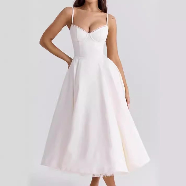 Dam Camisole Slim Dubbel-Lod-liknande Spandex Polyester-5