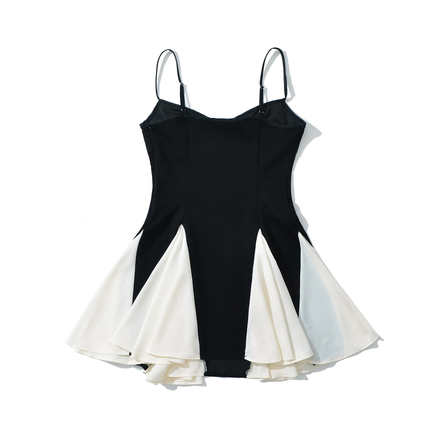 Kvinnor A-linje Klänning Spaghetti-bärare Andningsbart Material 3