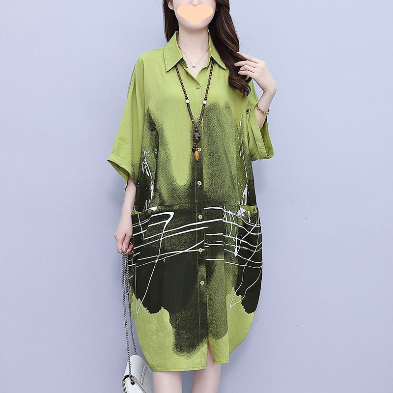 Variant image for Dam Klänning Tunika Modern Design Polyester-13