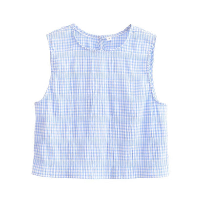 Dam A-Linjeformad Mini Kjol Randig Polyester-2