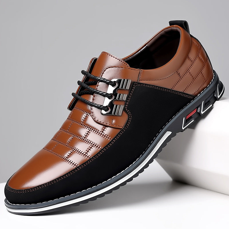Ortopediska Herrskor i Läder för Elegant Stil och Komfort-6