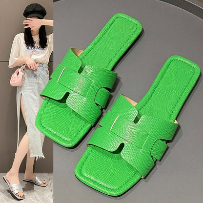 Dam Sandaler Tvärdesign Glänsande Syntetiskt Material 5