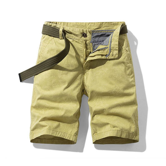 Herr Shorts Blommönster Andningsbart Material-1
