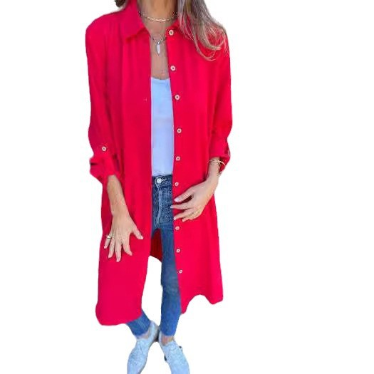 Damjacka Casual Trekvartsärmar Polyester-6