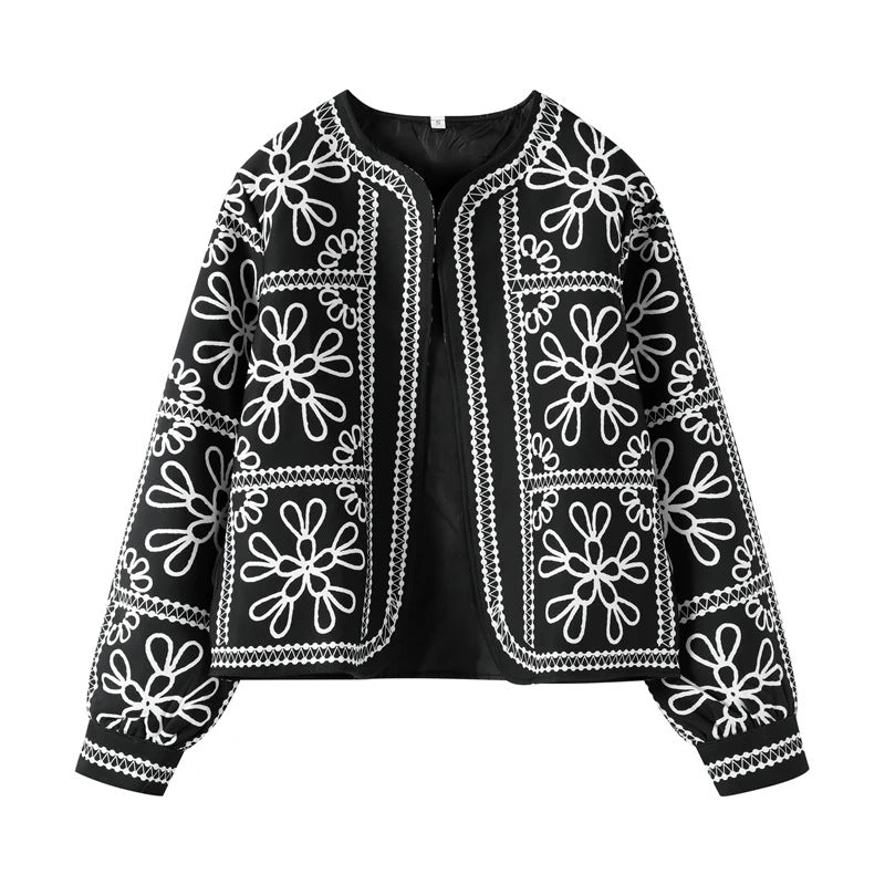 Variant image for Damkjol Blommönster Elastiskt Midjeband Lätt Andningsbart Tyg-2