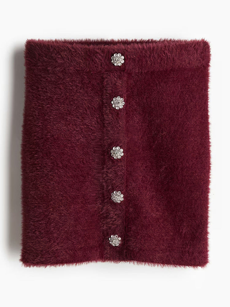 Svart Kofta för Kvinnor – Modern Design i Mjuk Material, Kort Modell med Eleganta Knappar, Perfekt för Vardag och Fest 7