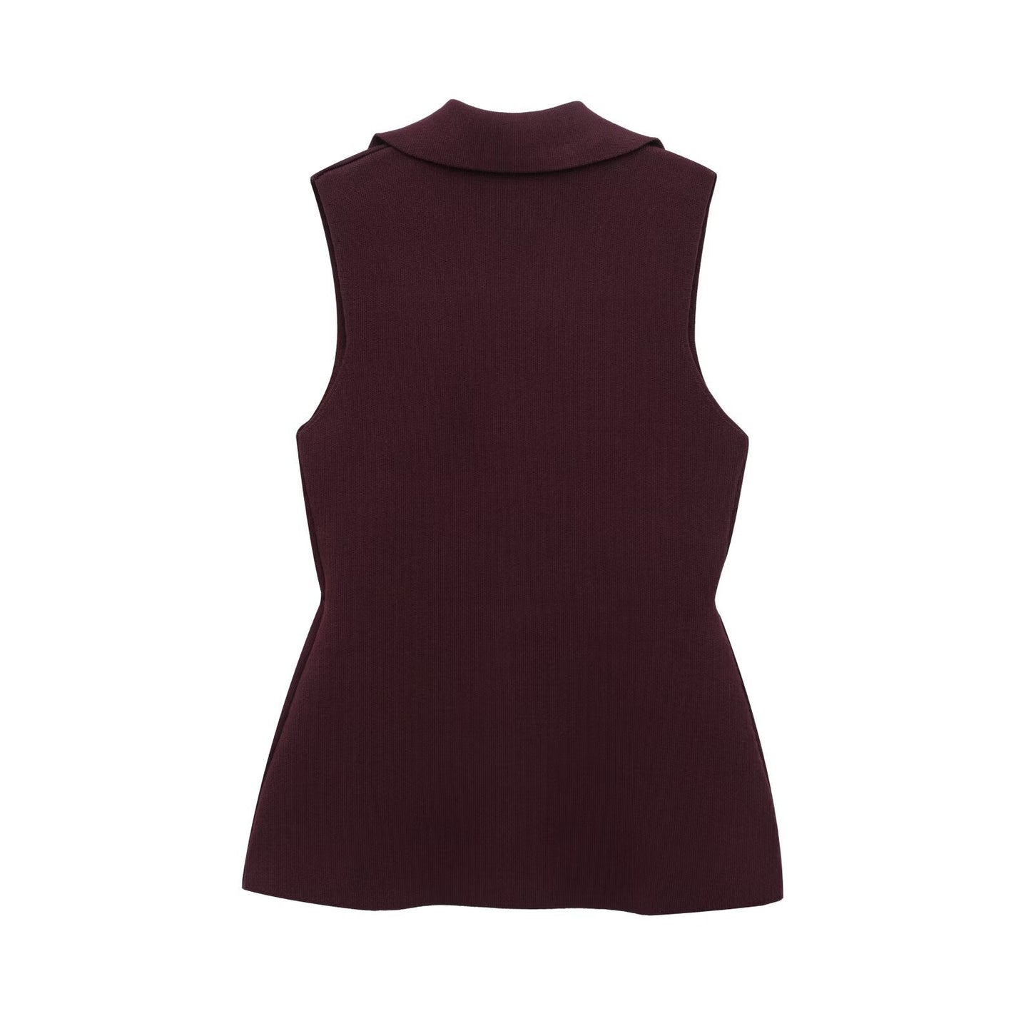 Dam Västar Fällfoldad Mörkröd 100% Polyester-3