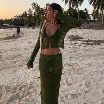 Dam Strandklänning Off-Shoulder Lätt Material Maximal Längd 2