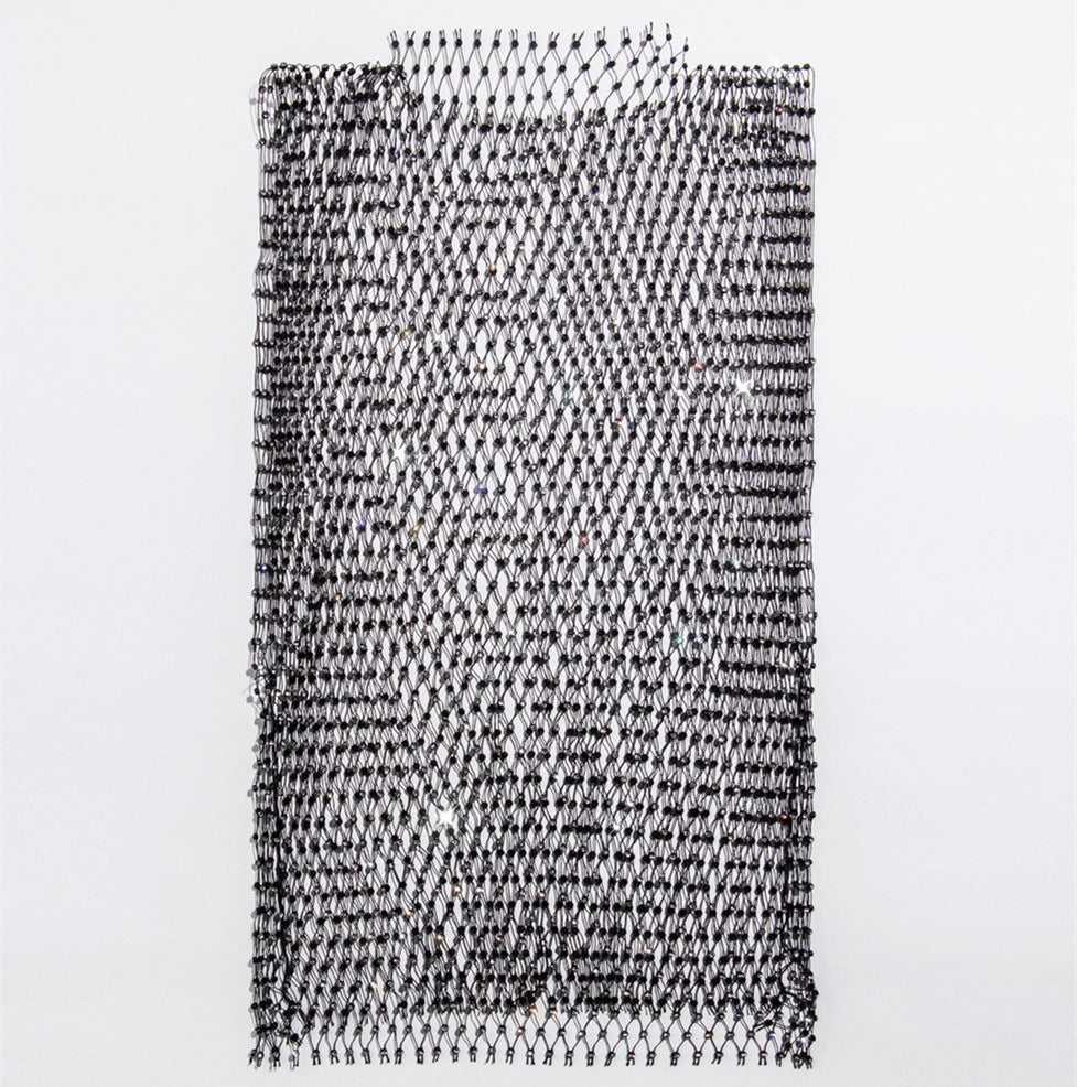 Variant image for Dam Festtopp Avslappnad Nätmaterial-1