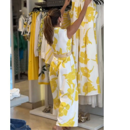 Dam Jumpsuit Ärmlös Bred Ben Spandex-3