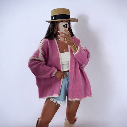 Variant image for Dam Cardigan Elegant Stil Akryl-29