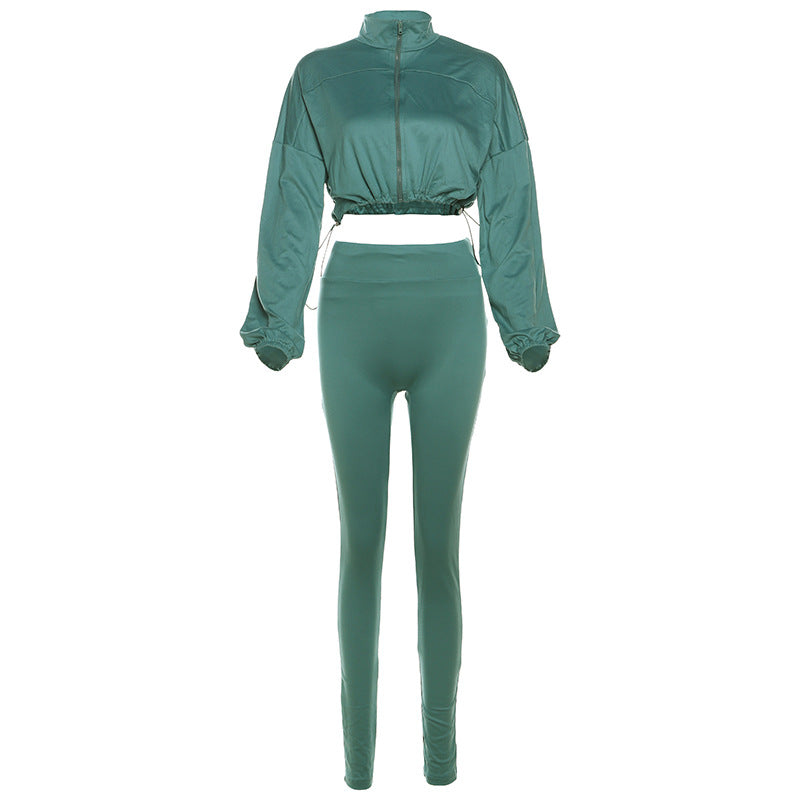 Variant image for Kvinna Byxdräkt Långärmad Polyester Spandex-4