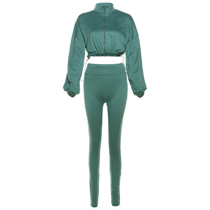 Variant image for Kvinna Byxdräkt Långärmad Polyester Spandex-4