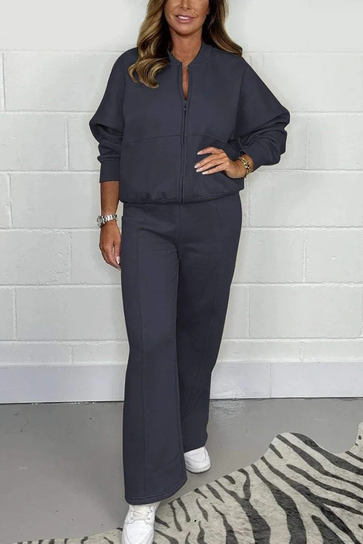 Variant image for Herr Sweatshirt Set Långärmad Polyester för Träning och Avslappnad Stil-17