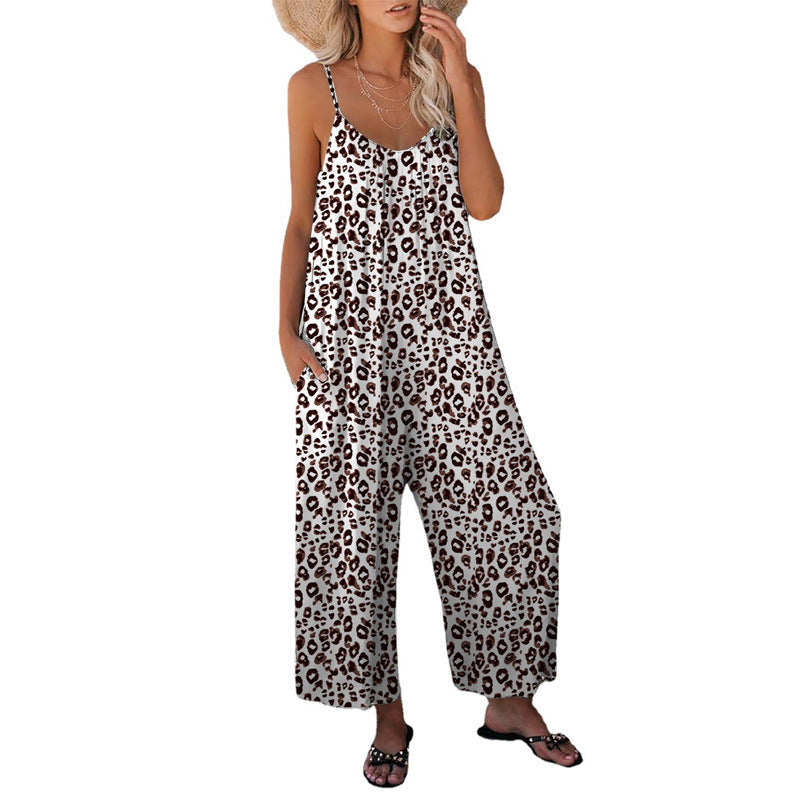 Dams Väska Leopardmönstrad Lätt Polyester-4
