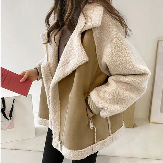 Damjacka Plysch Elegant Design Mjuk och Bekväm-1