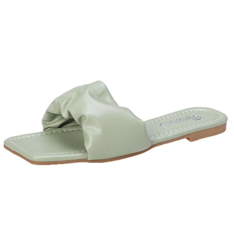 Dam Sandaler Rüsch-detaljer Bekväm Fotbädd 7