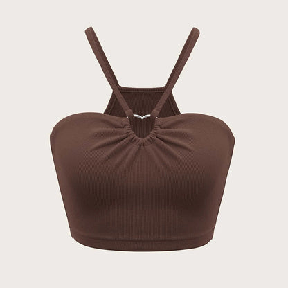 Variant image for Dam Tank Top Hjärtcirkel Lätt Stretchig Bomull-1