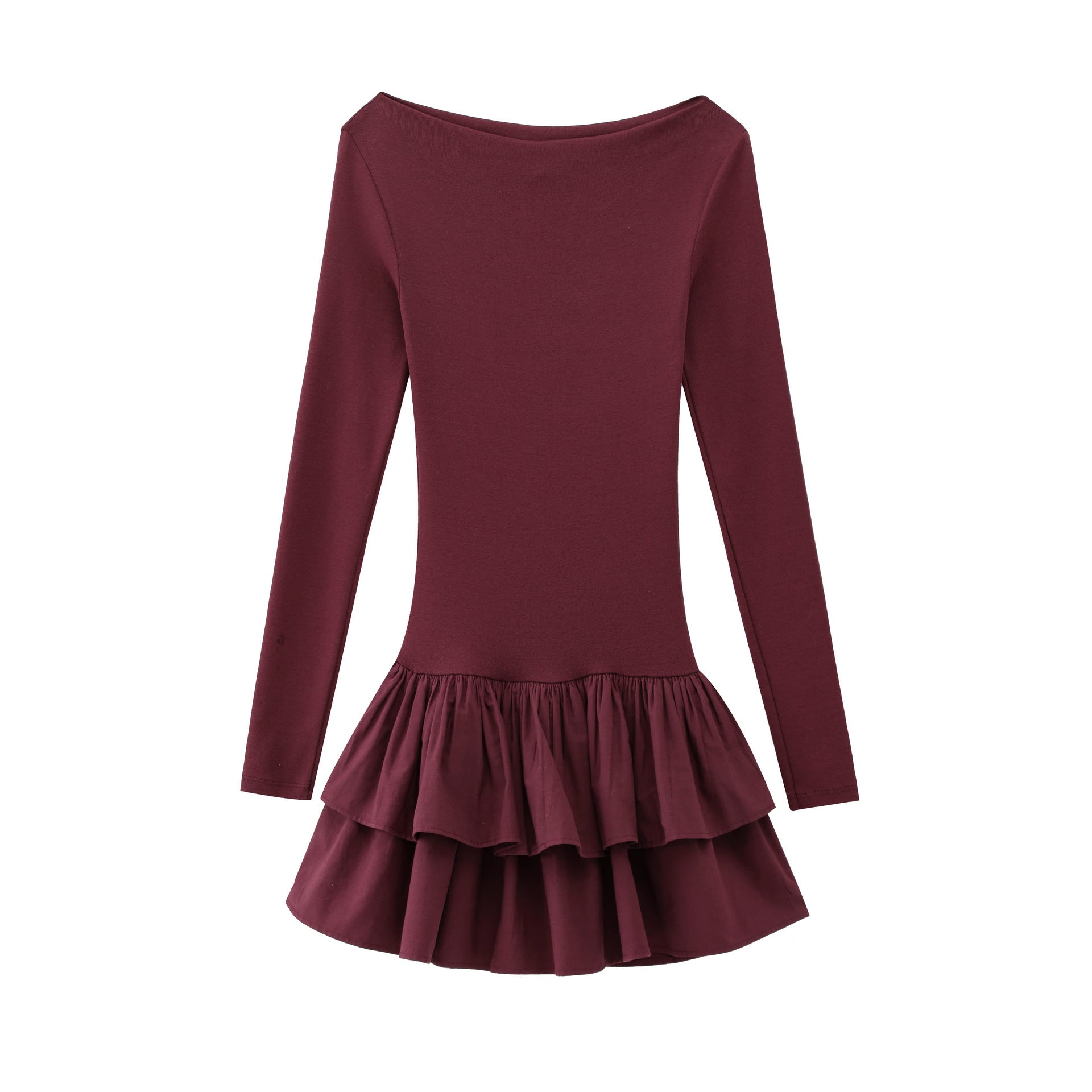 Variant image for Dam Klänning Långa Ärmar Elegant Polyester Fina Dam Klänningar-9