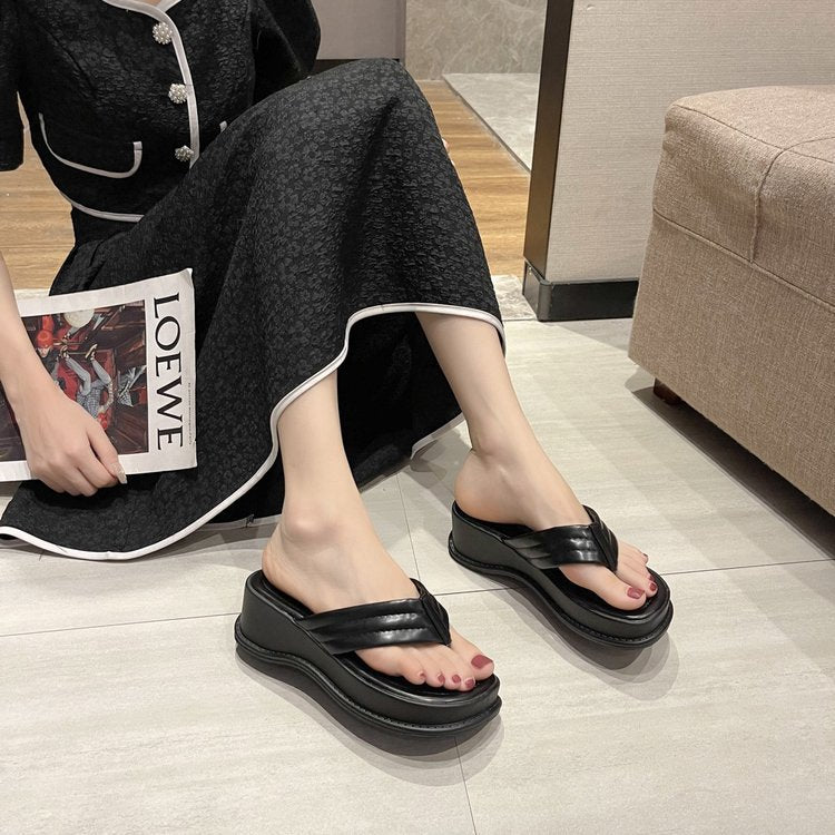 Kvinnliga Kilpantoletter med Tvärband EVA Halkskyddande Sula-5
