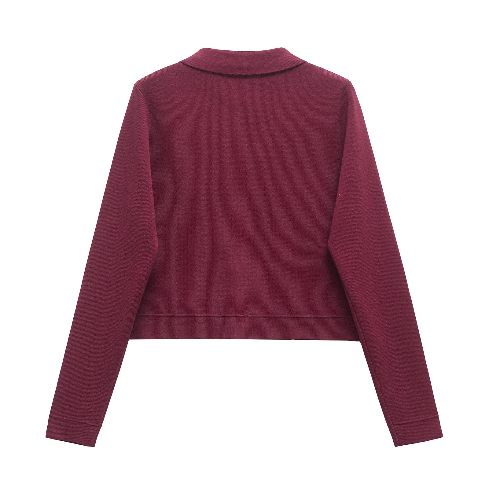 Matchande Set Dam Cardigan och Midirock i Polyester-3