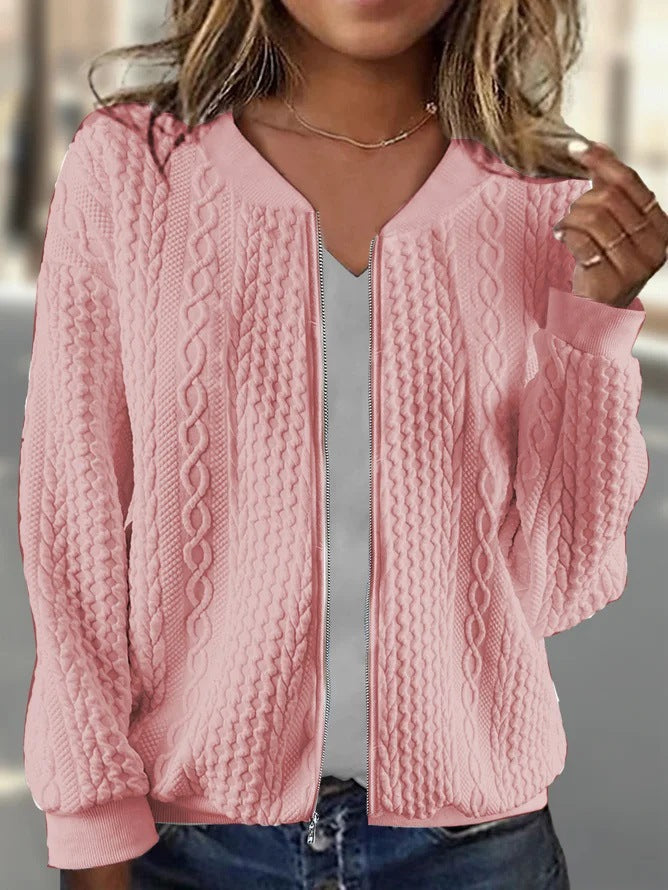 Vinterjacka Dam Lång Elegant Polyester med Fickor-2